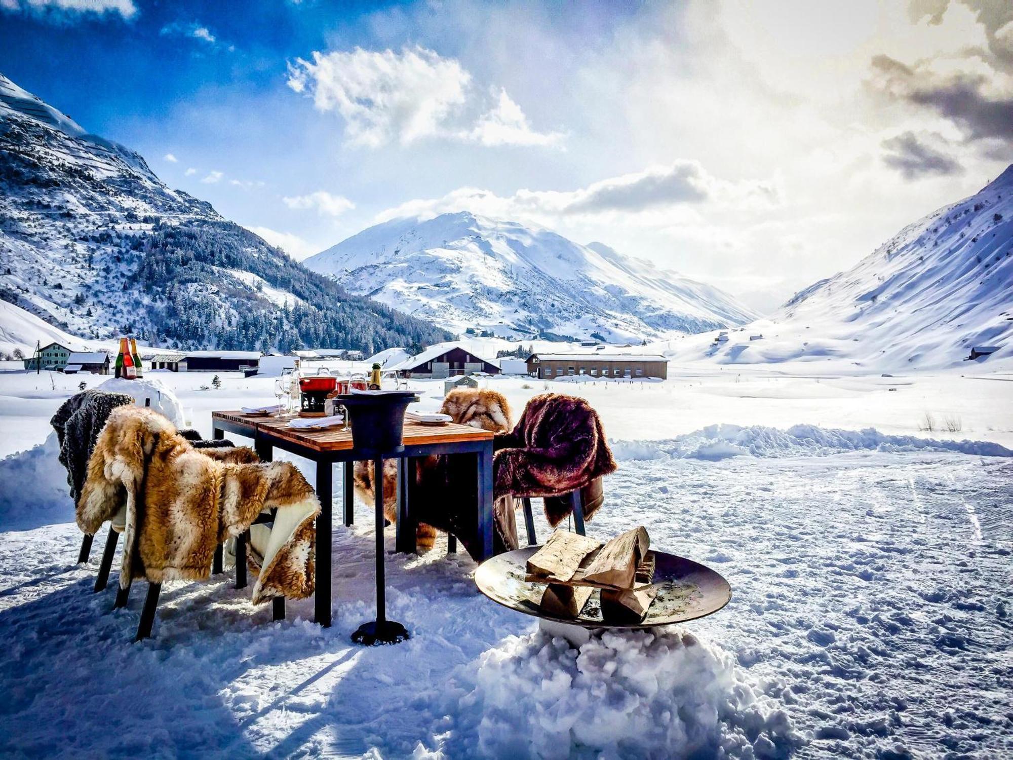 Hotel The Chedi Andermatt Esterno foto