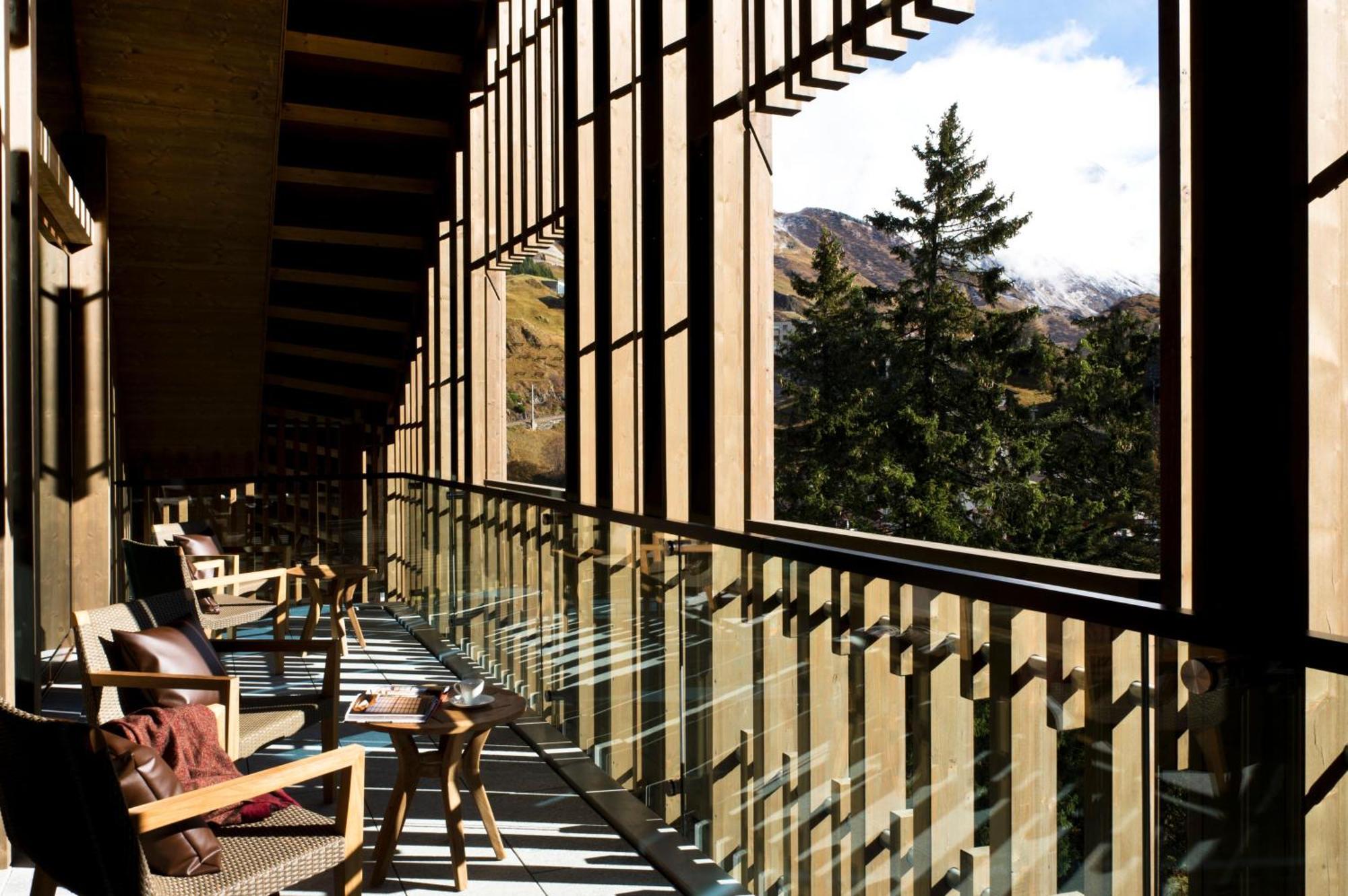 Hotel The Chedi Andermatt Esterno foto
