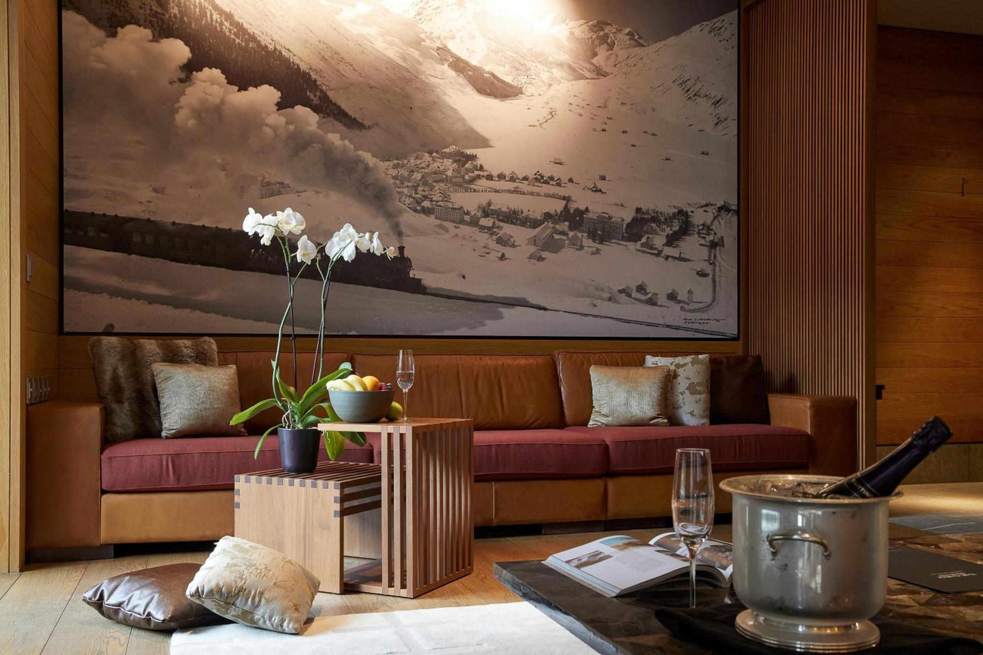 Hotel The Chedi Andermatt Esterno foto