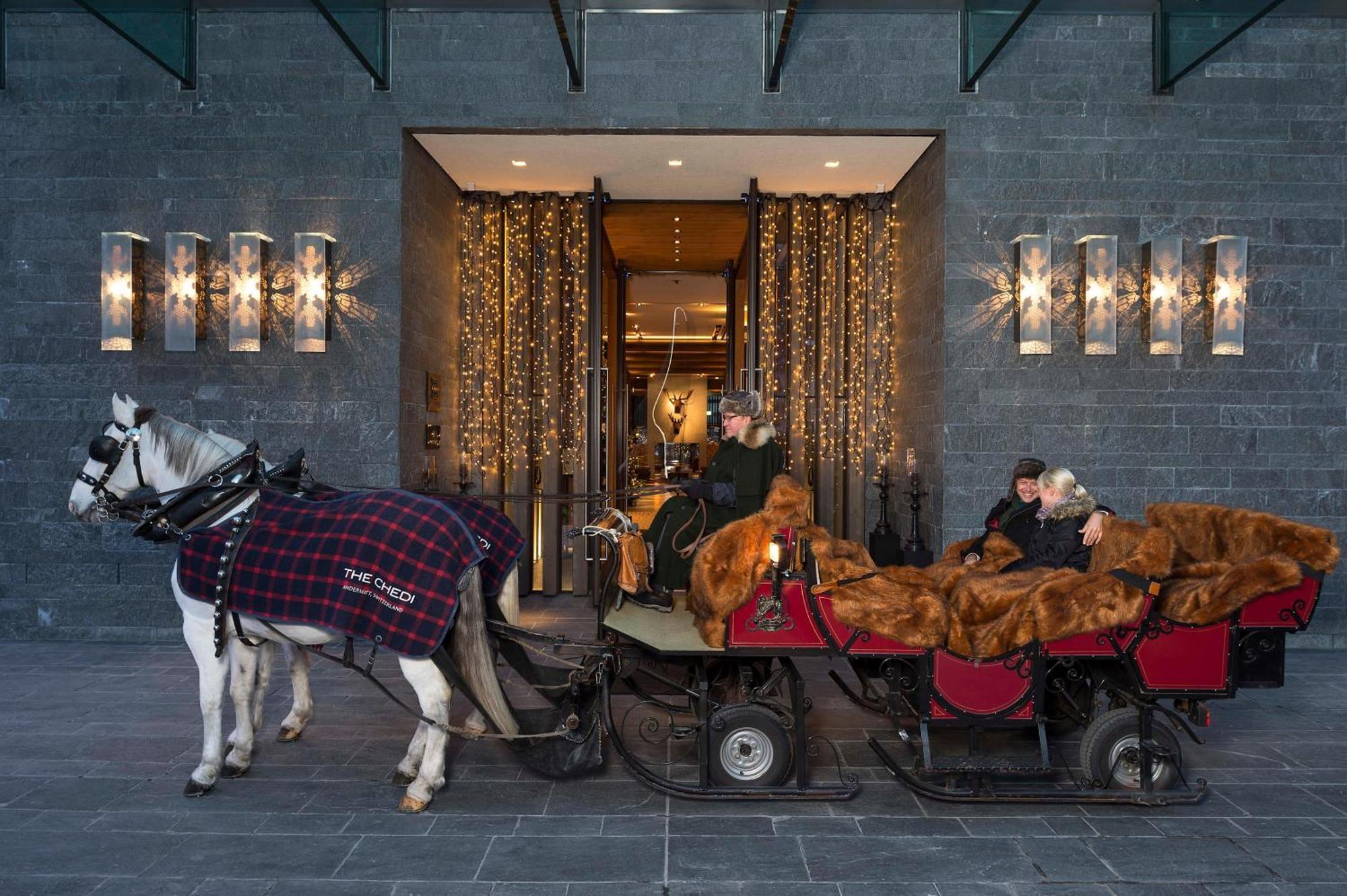 Hotel The Chedi Andermatt Esterno foto